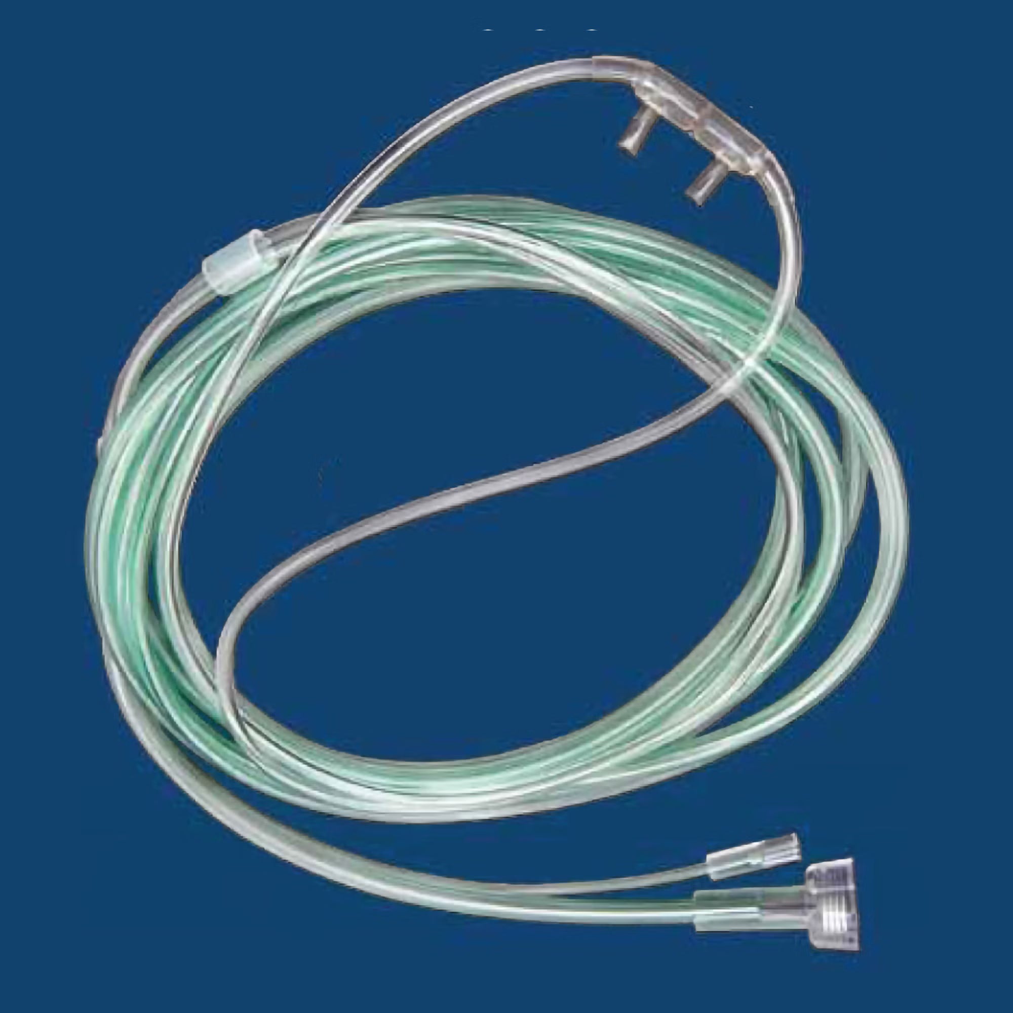 ETCO2 Nasal Cannula McKesson Pediatric Curved Prongs 7 Foot Tubing Low Flow Rate