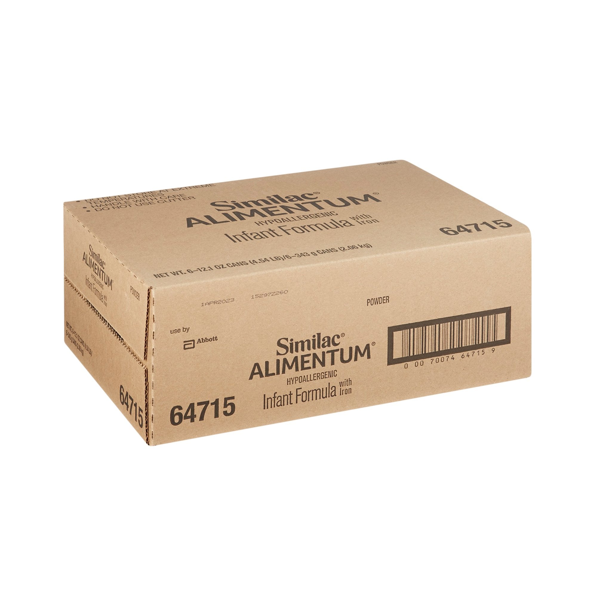 Similac® Alimentum® Unflavored 12.1 oz. Can Powder