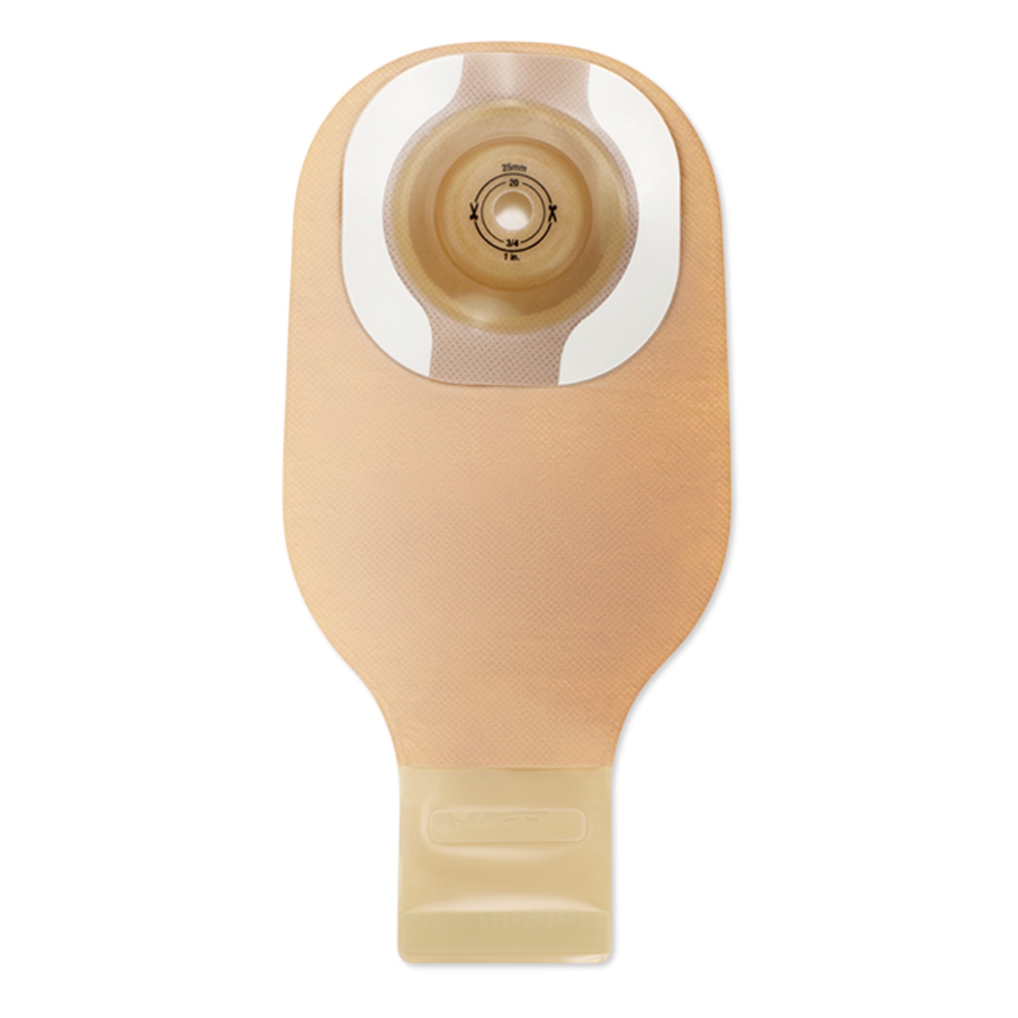 Hollister Premier™ One-Piece Drainable Pouch, Convex CeraPlus™ Skin Barrier, Cut-to-Fit, Ultra-Clear No Filter