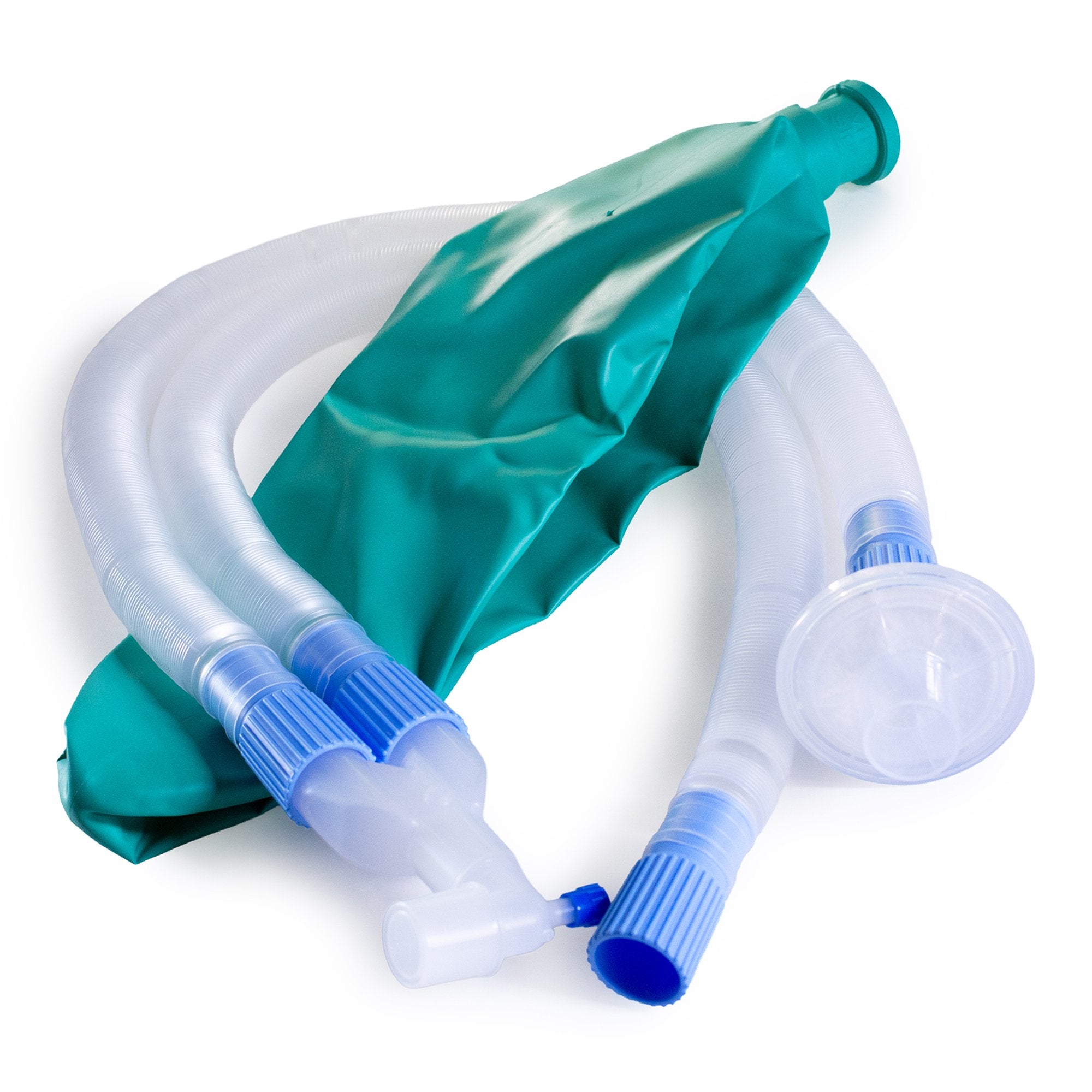 Adult Anesthesia Circuit with 96" Expandable Tubing, 1 BV Filter, 3 L Bag, Dual Limb.