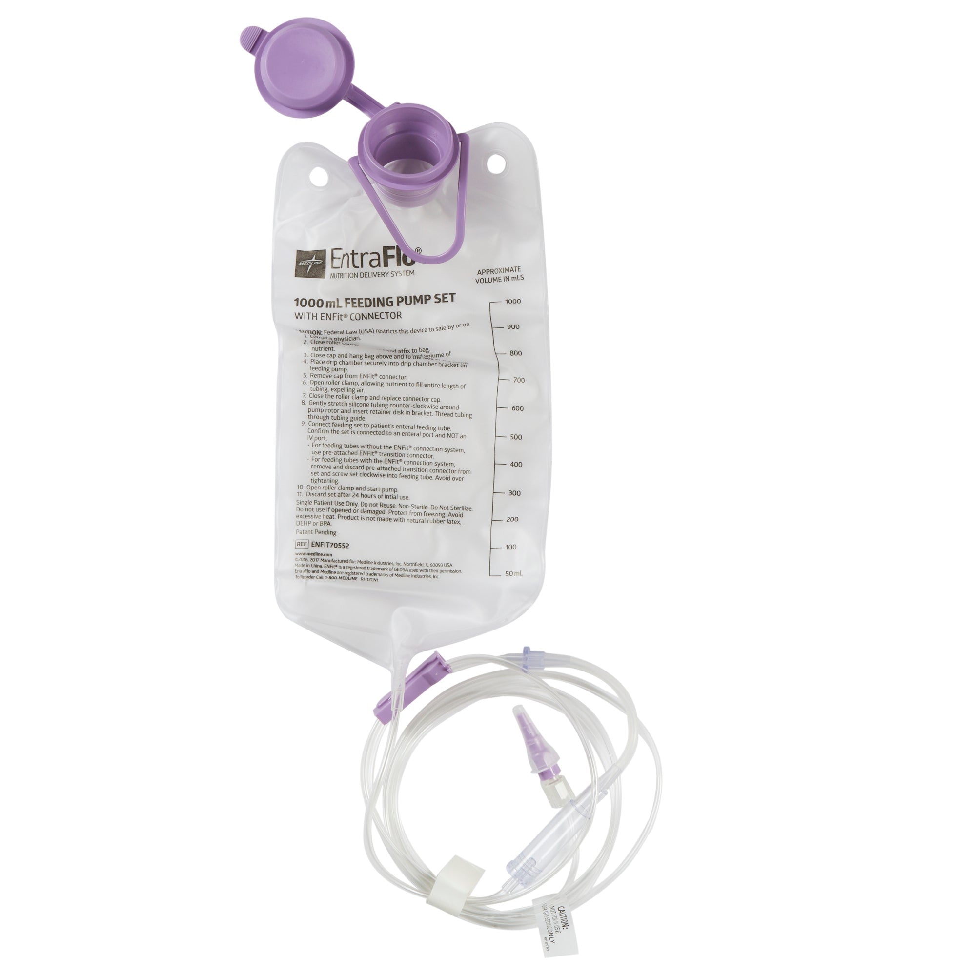 Medline Medline Feeding Bag Set (ENT70552P)