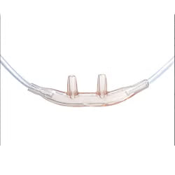 Nasal Cannula Salter Labs® Adult Curved Prongs 4 Foot Tubing Low Flow Rate