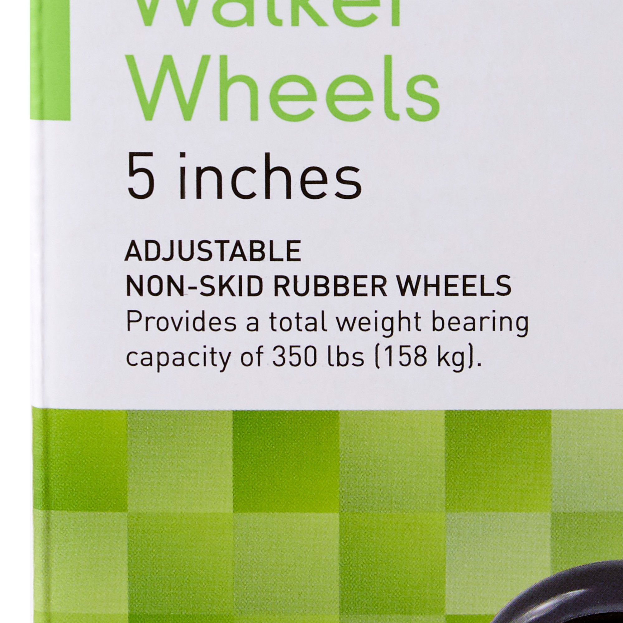 5 Inch Universal Walker Wheel Kit