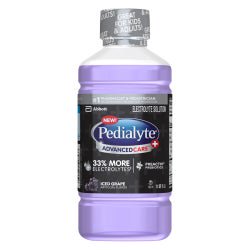 Pedialyte® AdvancedCare™ Plus Iced Grape Flavor 33.8 oz.