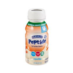 PediaSure® Peptide 1.5 Cal Vanilla Flavor 8 oz. Bottle Liquid