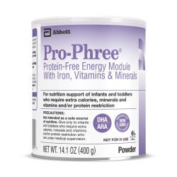Pro-Phree Unflavored 14.1 oz. Can Powder