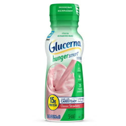 Glucerna® Hunger Smart Shake Creamy Strawberry Flavor Liquid 10 oz. Bottle