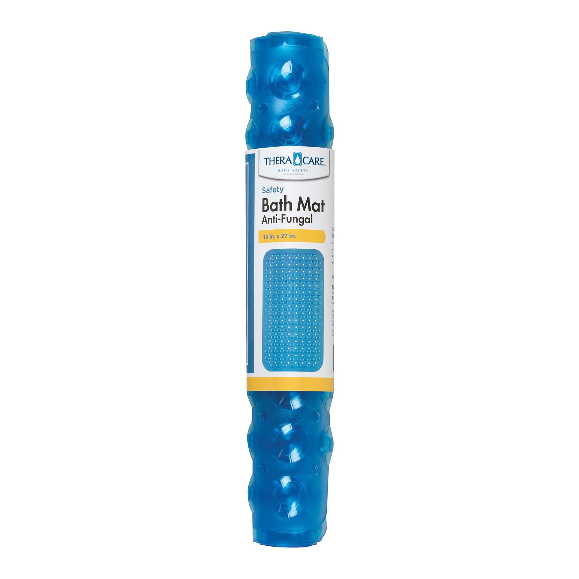 Bath Mat, Non-Slip, Anti-Fungal Vinyl 15 X 27 Inch