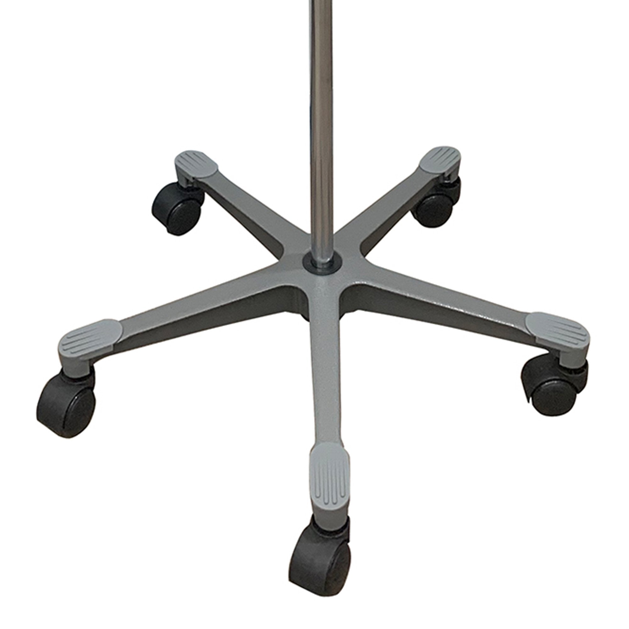 IV Stand Floor Stand 4 Hooks 5 Legs with Casters