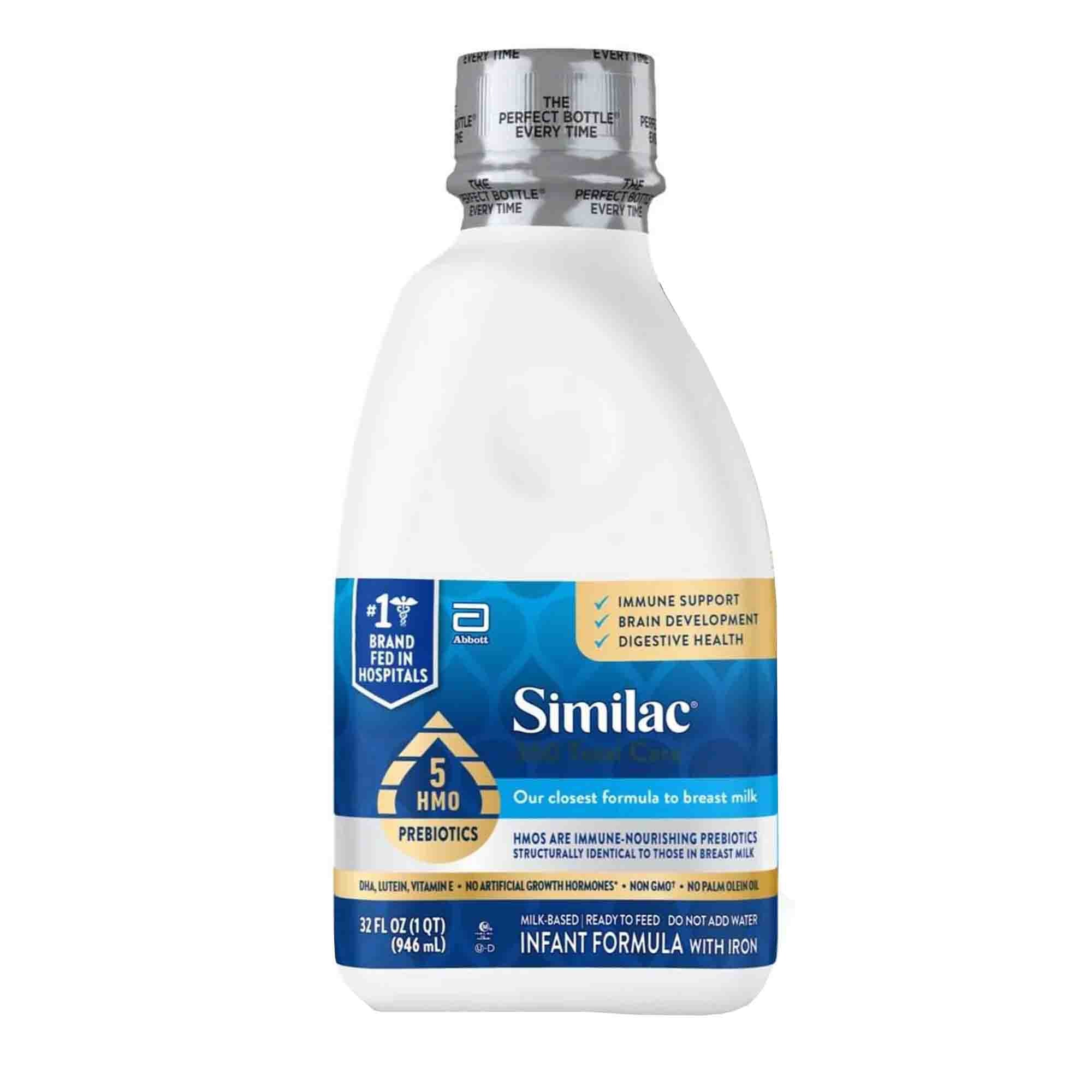 Similac® 360 Total Care® Unflavored 32 oz. Bottle Liquid Formula