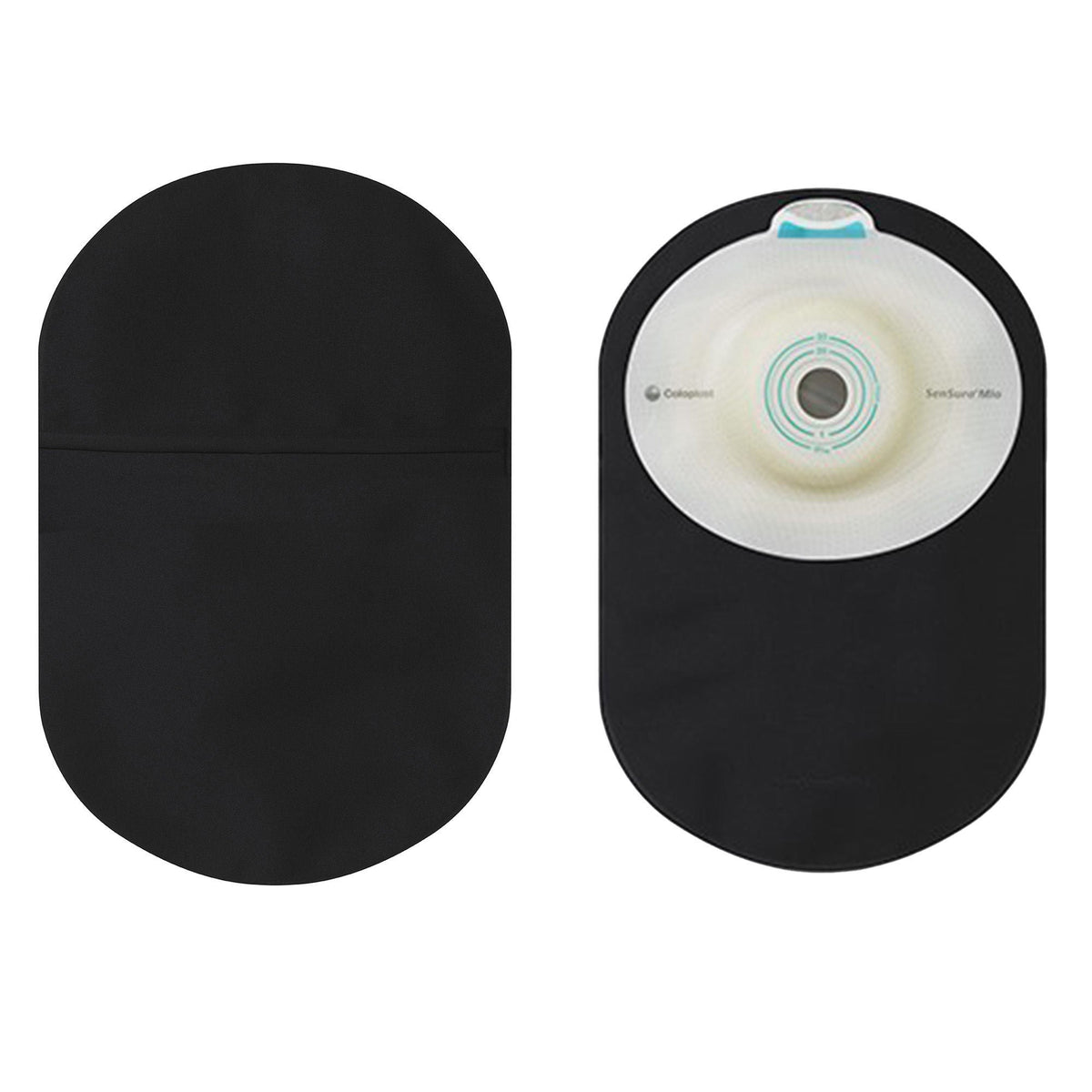 Coloplast SenSura Mio one-piece ostomy pouch black