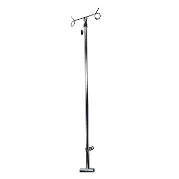 Telescoping Iv Pole For Universal Wheelchair