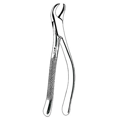 Lower Molar Extracting Forcep 21E English Pattern - 43-185