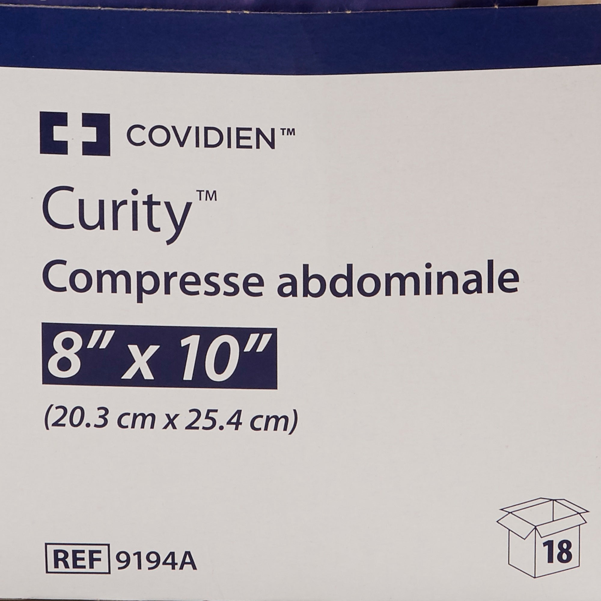 Curity WET-PRUF™ Sterile Abdominal Pad