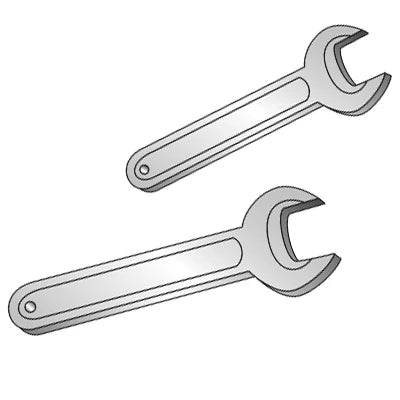 Wrenches for Oscillating Saw, Set of 2 - 11-2115