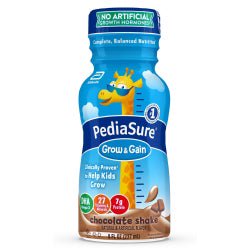 PediaSure® Grow & Gain Shake Chocolate Flavor 8 oz. Bottle Liquid