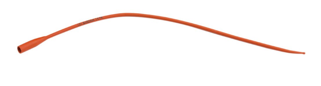 Urethral Intermittent Catheter AMSure® Straight Tip Red Rubber