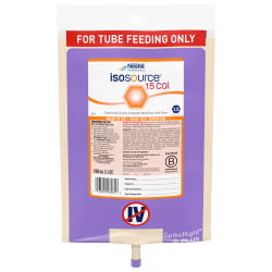 Isosource 1.5 Cal Unflavored Liquid 1000 mL Ready to Hang Prefilled Container