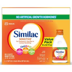 Similac Sensitive® Unflavored 32 oz. Bottle Liquid