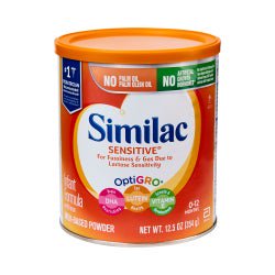 Similac Sensitive® Unflavored 12.5 oz. Can Powder