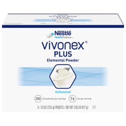 Vivonex Plus Unflavored Powder 2.8 oz. Individual Packet