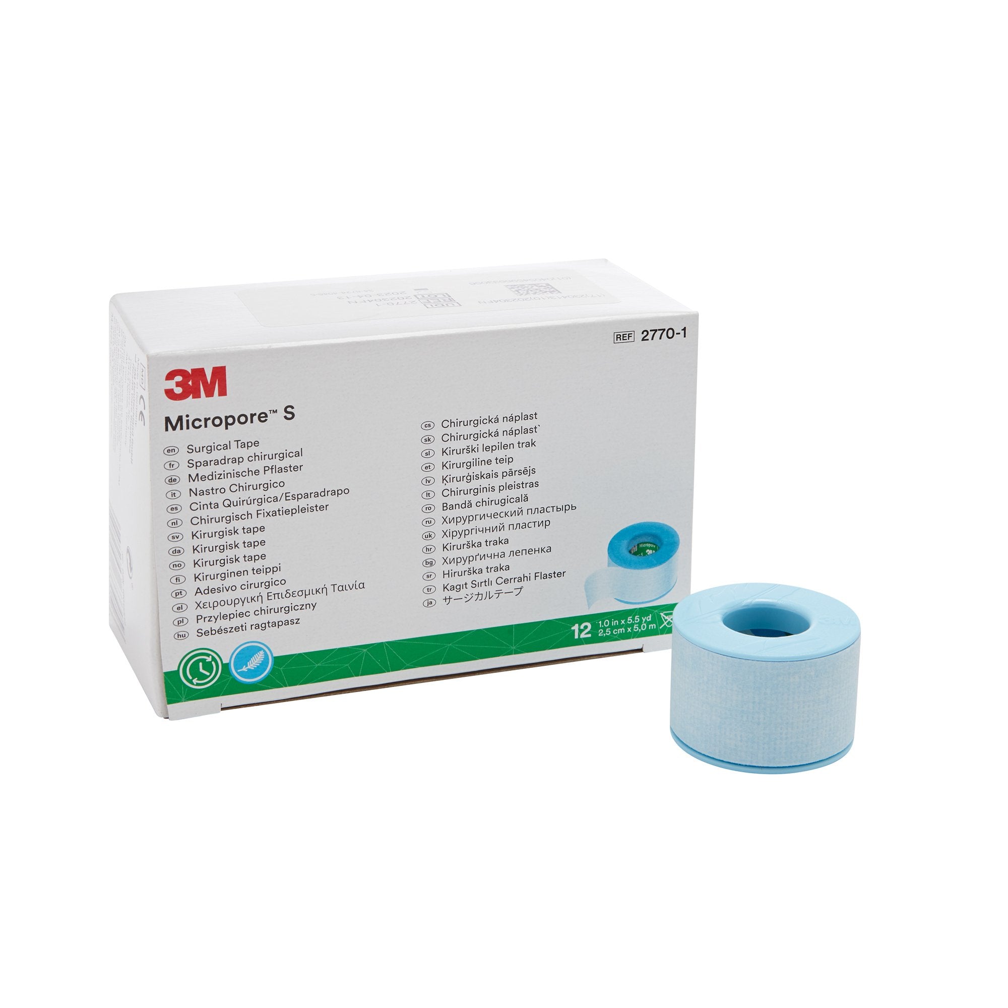 3M Micropore Silicone S Blue Tape
