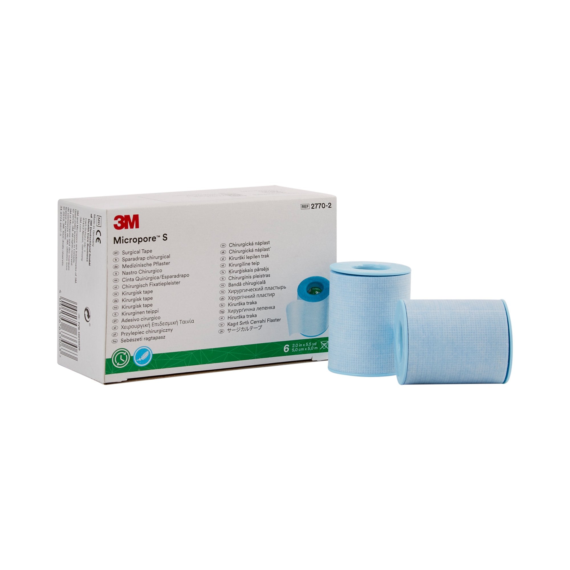 3M Micropore Silicone S Blue Tape