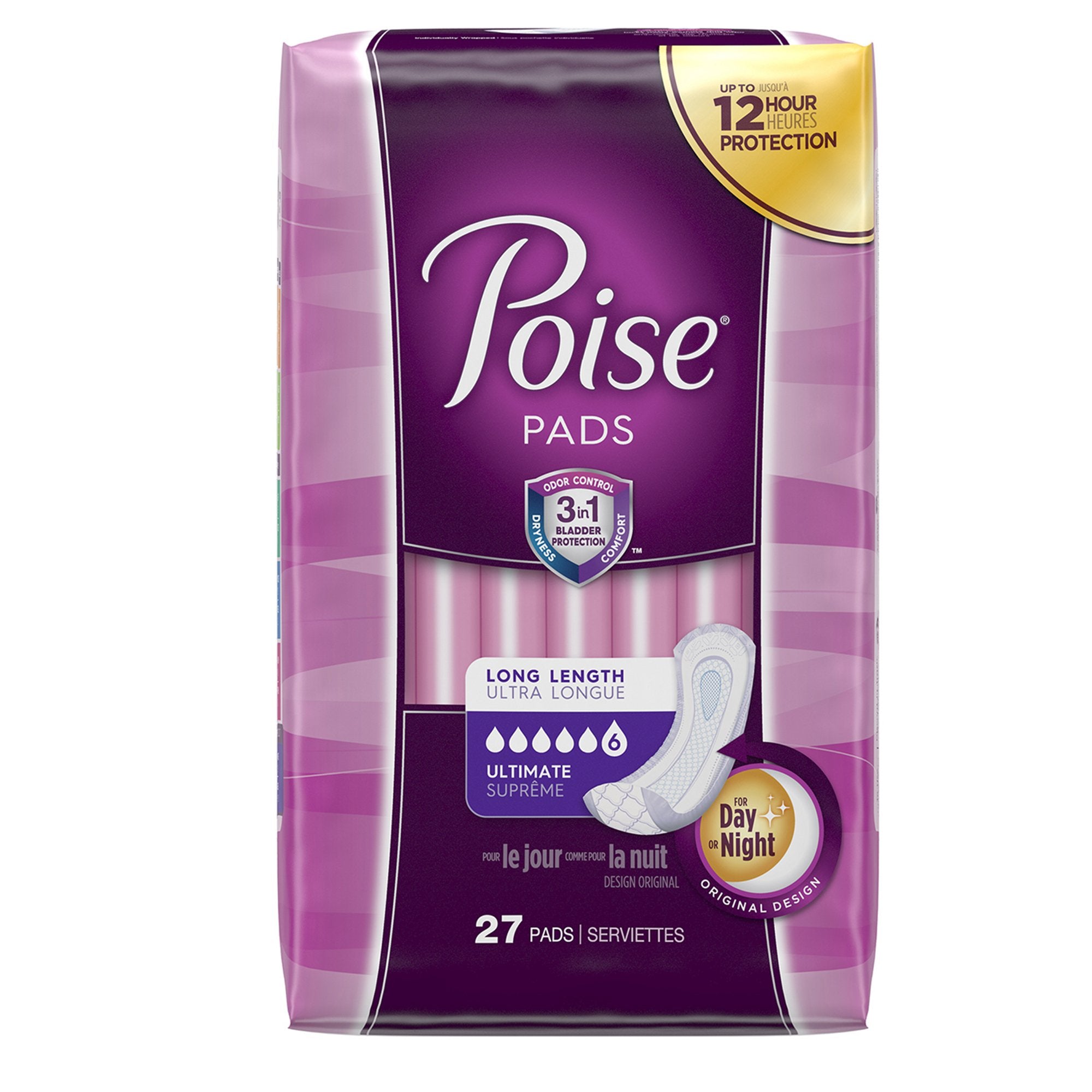 Poise® Pads Ultimate Coverage