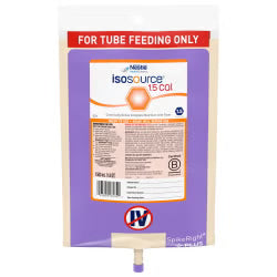 Isosource 1.5 Cal Unflavored Liquid 1500 mL Ready to Hang Prefilled Container