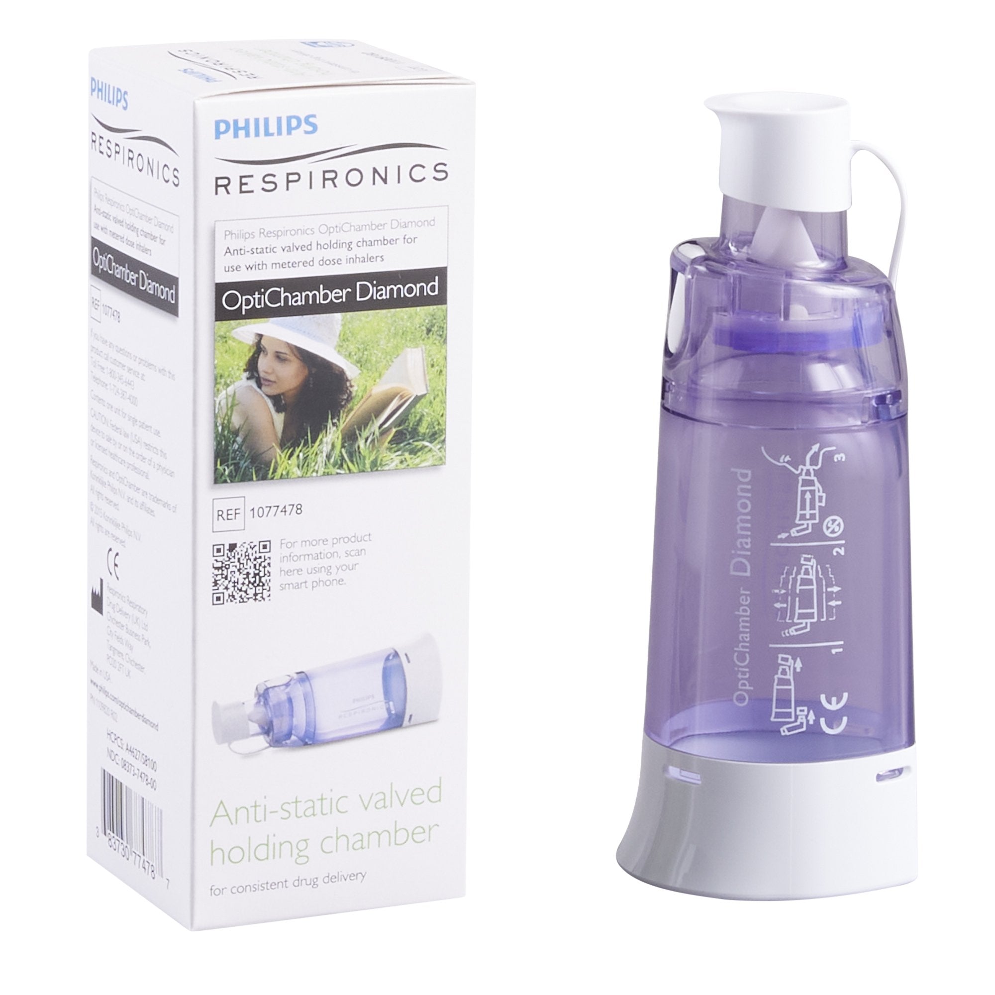 Respironics holding chamber Small