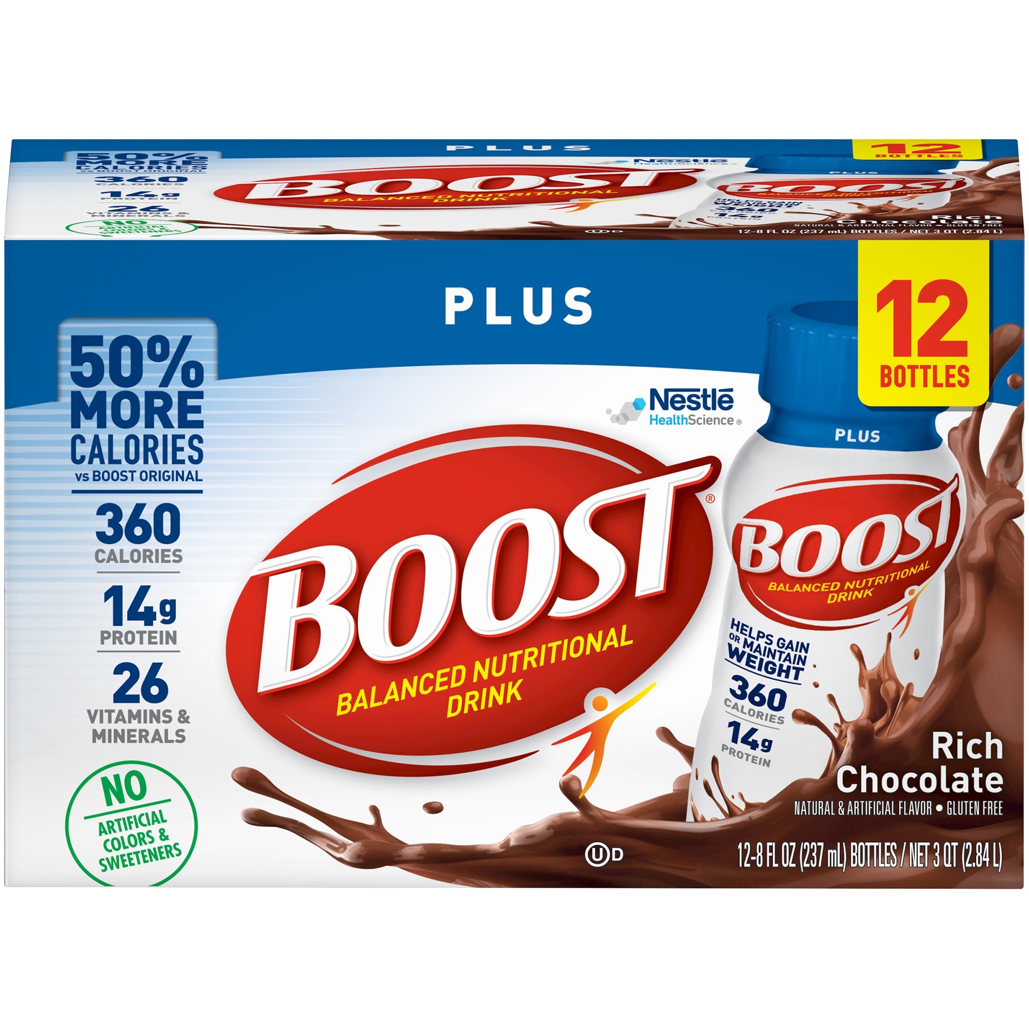 Boost® Plus Rich Chocolate Flavor 8 oz