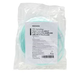 ETCO2 Nasal Cannula McKesson Adult Curved Prongs Low Flow Rate