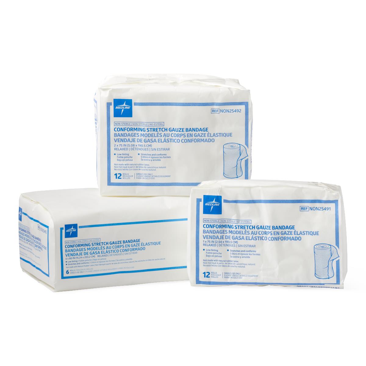 Bandage Gauze Supra Form 4X75 Ns Lf - PRM25494Z - Medical Supply Group