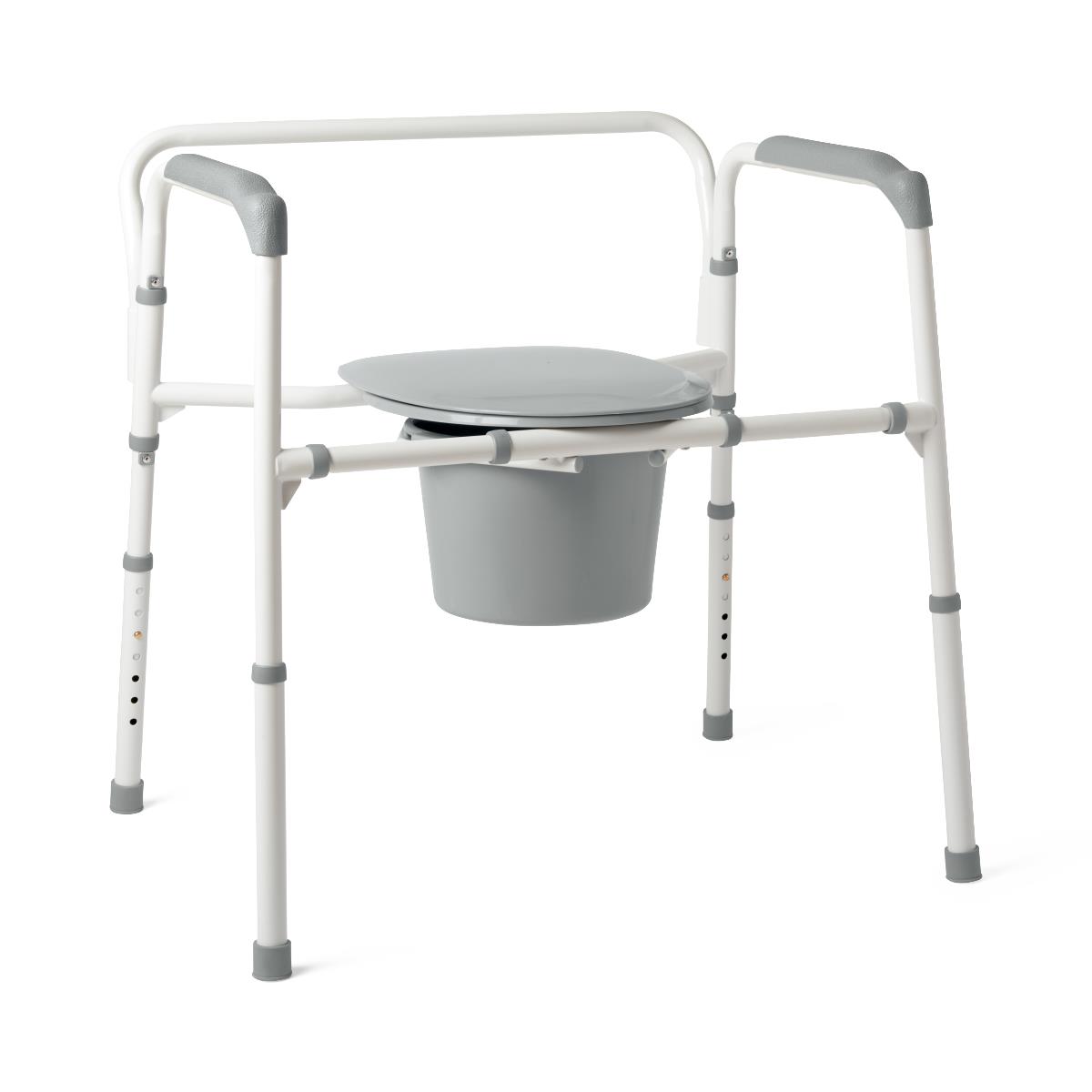 Extra-wide Steel Bariatric Commode
