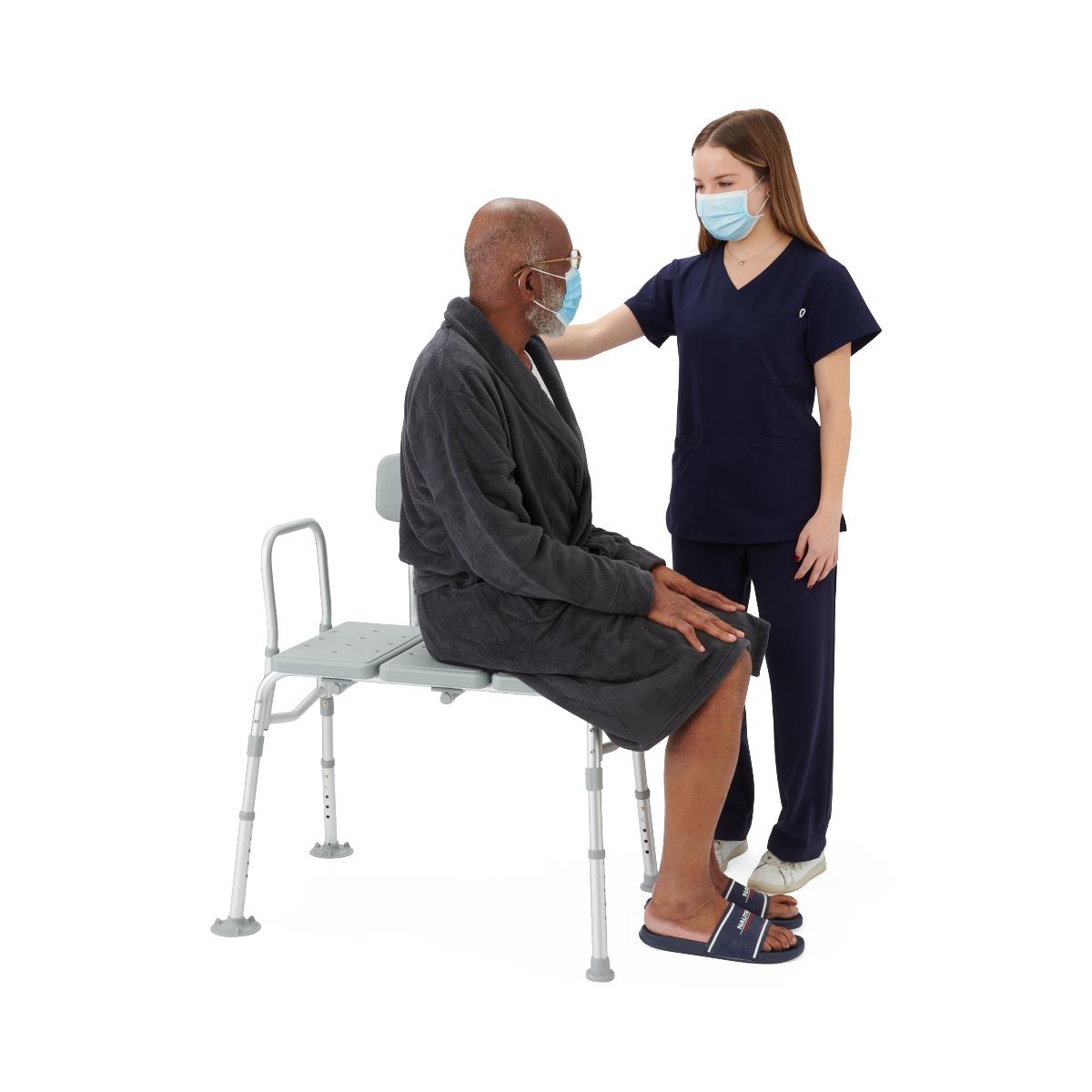 Unpadded Transfer Bench - Enter and Exit tubs safely