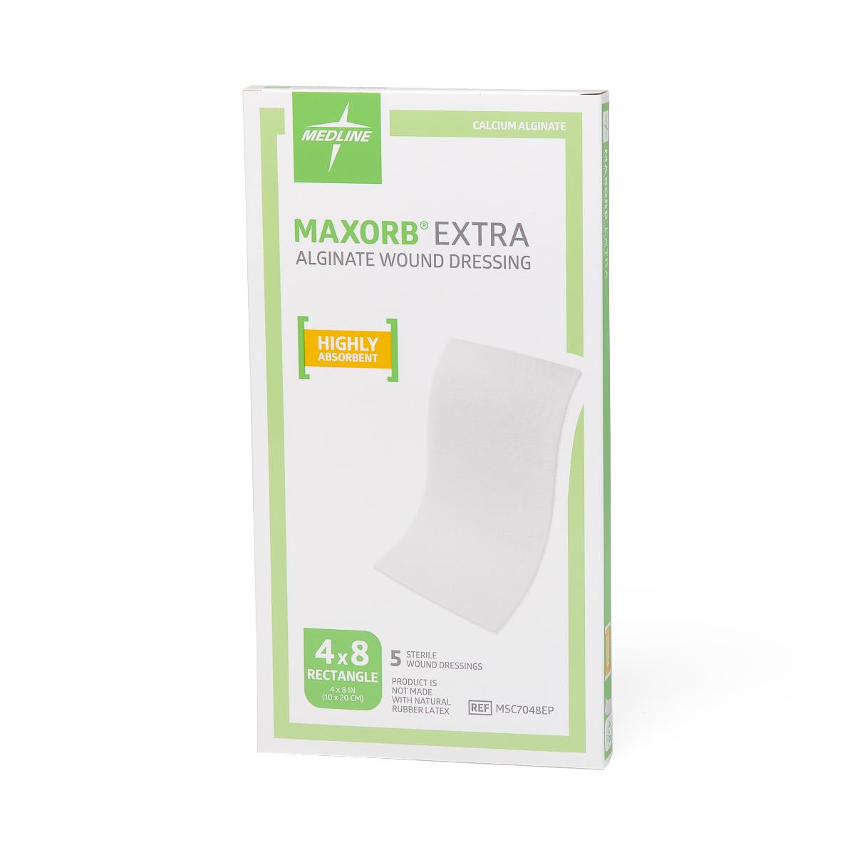 Dressing Alginate Cal Maxorb-Extra 4 - MSC7048EPZ Dressing Alginate Cal Maxorb-Extra 4 - MSC7048EPZ