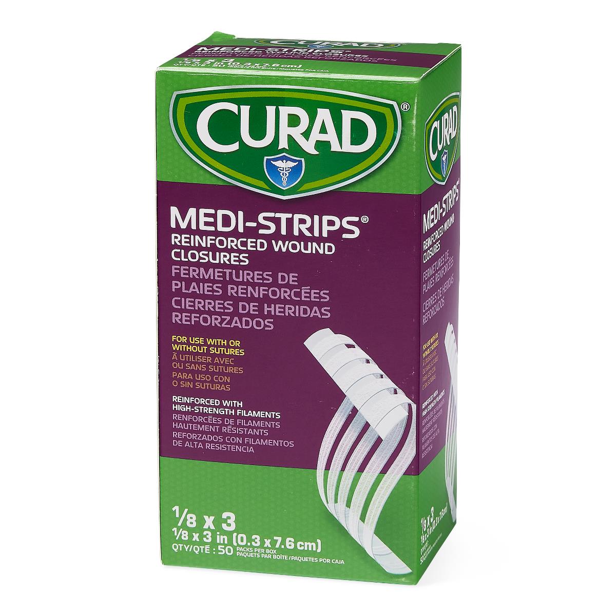 Strip Closure Wound Medi-Strip 1/8X3 INCH