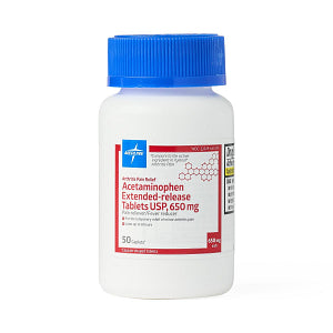 Acetaminophen 650Mg 50-Bt (Tylenol-Arth)
