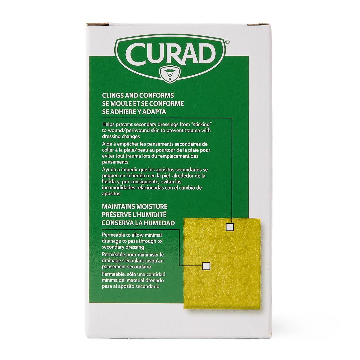 Medline Curad Sterile Xeroform Gauze (CUR253180) 1" x 8"