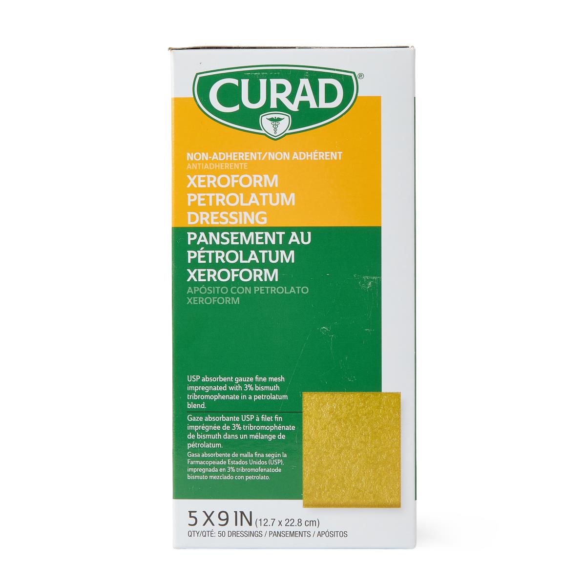 Medline Curad Sterile Xeroform Gauze (CUR253590H) 5x9. 1 EACH