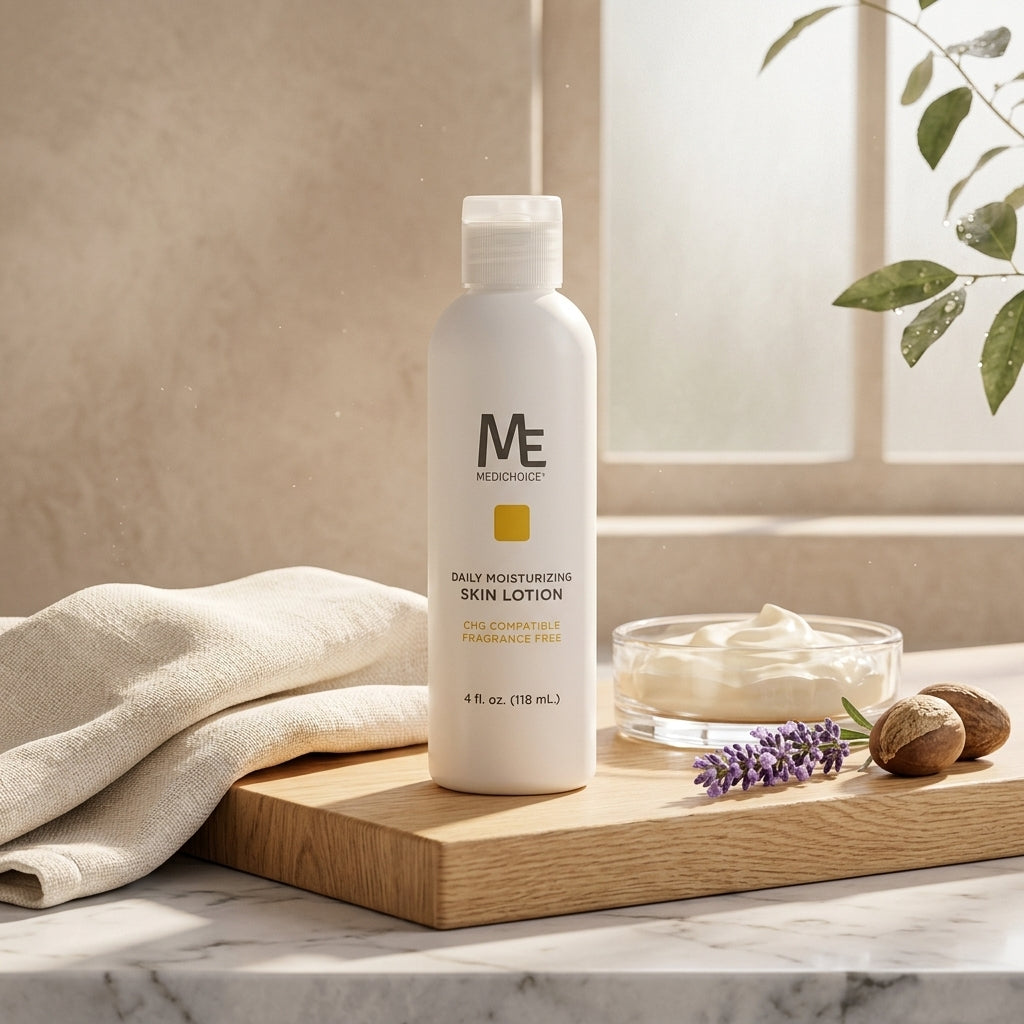 ME MediChoice Daily Moisturizing Fragrance Free Skin Lotion (PC6004) 4-Pack, 4 OZ