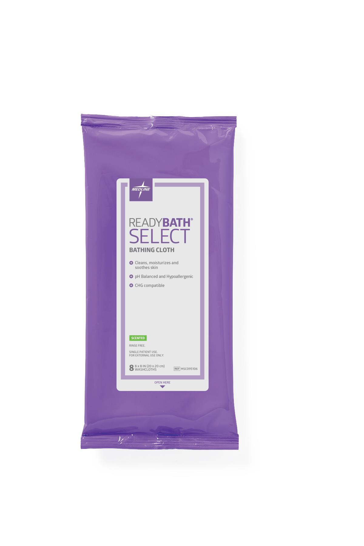 ReadyBath SELECT Medium-Weight Washcloths Scented