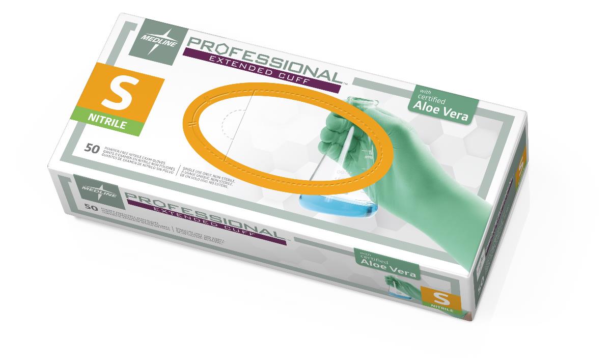 Medline Professional Nitrile Chemo Exam Gloves