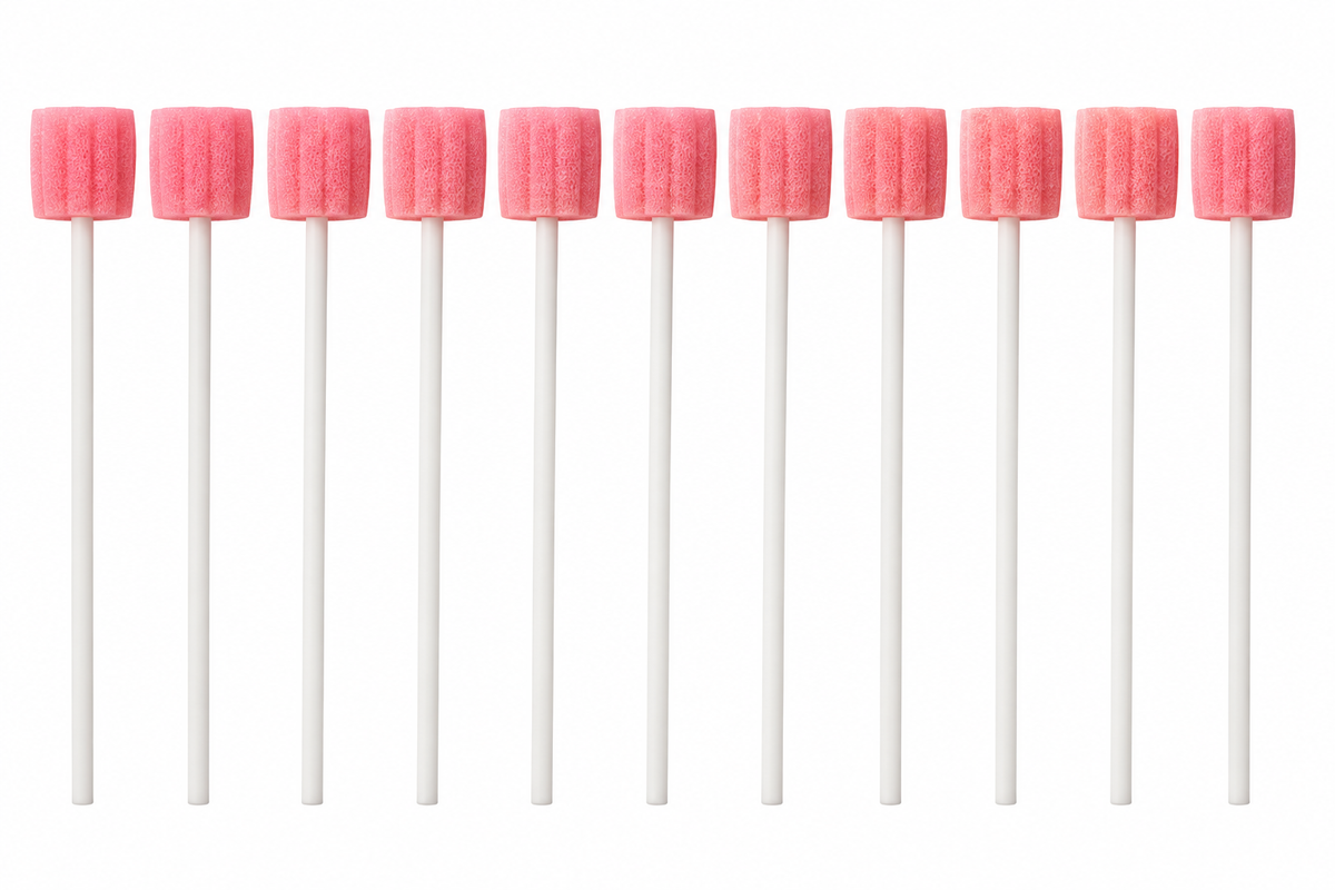 Hospital Grade Oral Foam Swabettes Unflavored