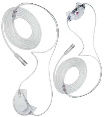 Biflo™ Nasal Mask Soft Plus® Adult One Size Fits Most Adjustable Head Strap