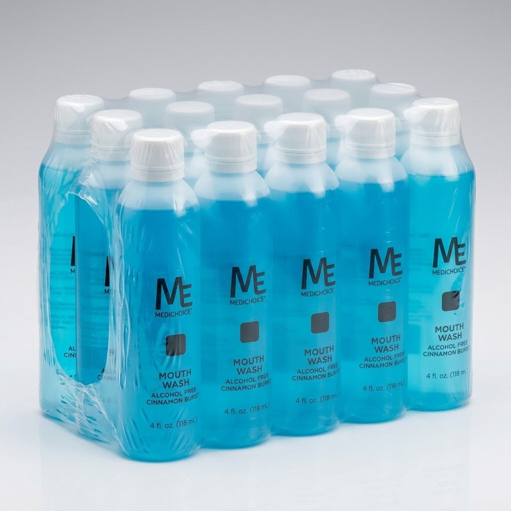 Alcohol Free Mouthwash in Cinnamon Burst Flavor by Fresh Moment (10220)
