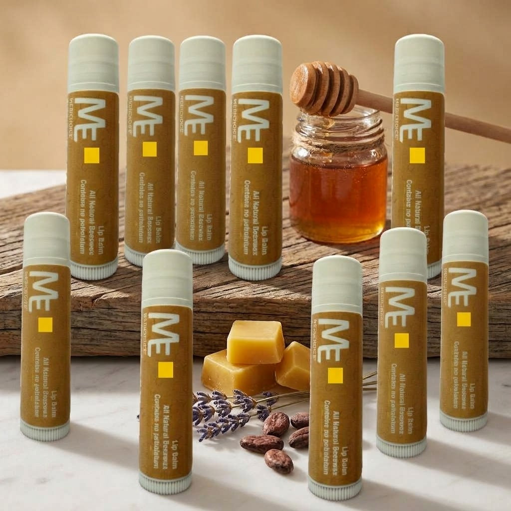 ME MediChoice® Lip Balm All Natural Petrolatum-Free
