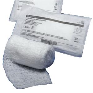 Kendall Dermacea Sterile Crinkle-Weave Gauze Fluff Roll