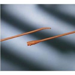 Bardia® Coude Tip Red Rubber Urethral Catheter