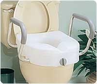 E-Z Lock™ Raised Toilet Seat